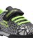 CRYSTAL Unisex Çocuk Halısaha Futbol Ayakkabısı Siyah / Yeşil 4