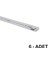 2350 Çelik Cetvel 50CM - 6 Adet 1