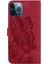 Iphone 12 Için Kılıf Pro Max Büyük Kelebek Flip Telefon Kılıfı Deri Cüzdan (Yurt Dışından) 4