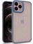 Apple iPhone 12 Pro Max Uyumlu Flora Kapak-Sierra Mavi 1
