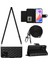 Honor X6A Için Crossbody Eşkenar Dörtgen Doku Pu Kılıf (Yurt Dışından) 1