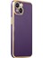 Apple iPhone 14 Uyumlu Zore Bark Kapak-Derin Mor 1