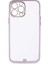 Apple iPhone 13 Pro Max Uyumlu Zore Voit Clear Kapak-Lila 1