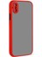 Apple iPhone Xs Max 6.5 Uyumlu Zore Hux Kapak-Kırmızı 1