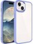 Apple iPhone 15 Uyumlu Zore Krom Kapak-Lila 1