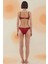 Yucca Burgundy Terry Askılı Atlet Bikini Takımı 3