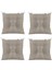Pofuduk Kare Sandalye Minderi 40 x 40 cm 4 Adet 1