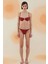 Acacia Burgundy Terry Kaplı Balenli Bikini Takımı 1