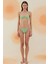 Bonesta Swimwear Acacia Pistachio Green Terry Kaplı Balenli Bikini Takımı 1