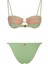 Acacia Pistachio Green Terry Kaplı Balenli Bikini Takımı 5