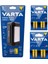 VARTA17648 Work Flex LED Fener Area + Varta Alkalın Pil 8 Adet Aydos 1