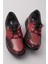 Deri Kadın Kemik Çıkıntısına Özel Ayakkabı AT.4204 - Bordo - 40 1