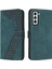 Samsung Galaxy S21 Kart Yuvaları Için Telefon Kılıfı Kapak Flip Folio Kickstand (Yurt Dışından) 5
