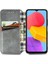 Samsung Galaxy M13 4g Zarif Iş Deri Kılıf Kapak Çevirin (Yurt Dışından) 3