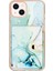 Iphone 15 Artı Mermer Ince Cüzdan Yumuşak Tpu Tampon Kart Yuvaları (Yurt Dışından) 3
