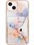 Iphone 15 Artı Mermer Ince Cüzdan Yumuşak Tpu Tampon Kart Yuvaları (Yurt Dışından) 4