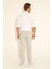 Erkek Gri Pantolon (Kanvas-Chino) 50283365-VR024 4