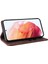 Samsung Galaxy S21 Cüzdan Için Flip Case Basit Iş Kapak Kılıfı (Yurt Dışından) 4