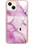 Iphone 14 Artı Yumuşak Tpu Tampon Ince Cüzdan Mermer Kart Yuvaları (Yurt Dışından) 3