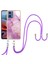 Motorola Moto G34 Tampon Mermer Crossbody Kordon Askısı Yumuşak (Yurt Dışından) 1
