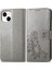 Iphone 15 Için Kılıf Artı Flip Kapak Dört Yapraklı Yonca Deri Kılıf Zarif (Yurt Dışından) 5