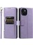 Iphone 13 Için Flip Case Pro Kickstand 6 Kart Yuvaları Pu Deri Cüzdan (Yurt Dışından) 1