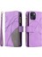 IPhone 13 Için Kılıf Kart Yuvası ile Iki Renkli Dikiş Dokuz Kart Yuvaları (Yurt Dışından) 1