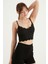 Dantel Detaylı Kaşkorse Crop Büstiyer Siyah 2116 3