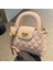 Kadınlar Için Fransız Niş Elmas Zincir Çanta 2024 Yeni Bahar ve Yaz Moda Çanta Banliyö Omuz Crossbody Küçük Çanta (Yurt Dışından) 2