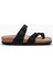 Kadın Terlik Dublın G104379 Genuins Vegan Black 1