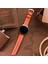 Samsung Watch 22mm Kordon Watch 3 Gear S 3 Classic Frontier 45 mm 46 mm Uyumlu Hakiki Deri Saat Kordonu Turuncu Deri Kayış 2