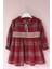 Etnik Detaylı Ekose Oduncu Kız Çocuk Elbise 1