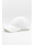 5 Panel Basic Street Snapback Hiphop Cap Beyaz Şapka 3