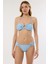 4604 Mavi Straplez Bikini Takımı 3