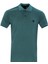 Erkek Koyu Turkuaz Polo Yaka Biyeli Yazlık Pamuklu Kısa Kollu T Shirt 2