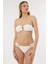 4604 Beyaz Straplez Bikini Takımı 3