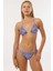 4607 Lila Pul Payetli Bikini Takımı 1