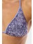 4607 Lila Pul Payetli Bikini Takımı 3