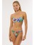 4610 Parlak Mavi Straplez Bikini Takımı 1