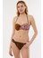 4610 Kahve Straplez Bikini Takımı 1