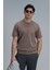 Erkek Antony Modern Grafik T-Shirt 111020204 Camel 1
