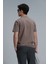 Erkek Antony Modern Grafik T-Shirt 111020204 Camel 4