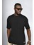 Siyah Oversize Erkek T-Shirt 10423 2