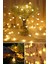 20 Ledli 5 Metre Mini Ampul LED - Sarı LED Şerid LED Peri LED Dekoratif LED 1