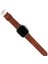 Apple Watch Uyumlu Deri Saat Kordonu Kahve 5