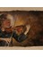 Keman Çalan Kız , Yağlı Boya Kanvas Tablo 60 x 120 3