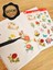 - Şeffaf Floral & Leaf Temalı Laptop Notebook Telefon Tablet Ajanda Sticker Seti 1