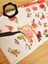 - Şeffaf Floral & Leaf Temalı Laptop Notebook Telefon Tablet Ajanda Sticker Seti 2