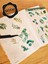 - Şeffaf Floral & Leaf Temalı Laptop Notebook Telefon Tablet Ajanda Sticker Seti 1