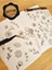 - Şeffaf Floral & Leaf Temalı Laptop Notebook Telefon Tablet Ajanda Sticker Seti 2